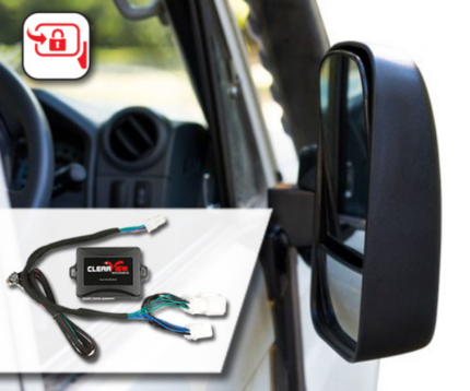 ClearView Auto-Fold Modules for foldable mirrors