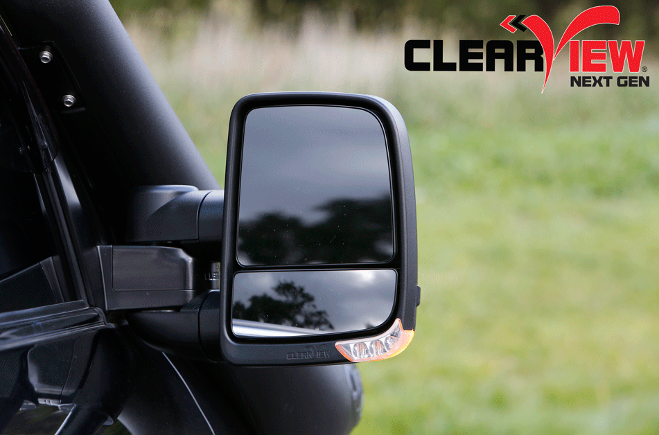 ClearView Towing Mirrors for Mitsubishi Pajero