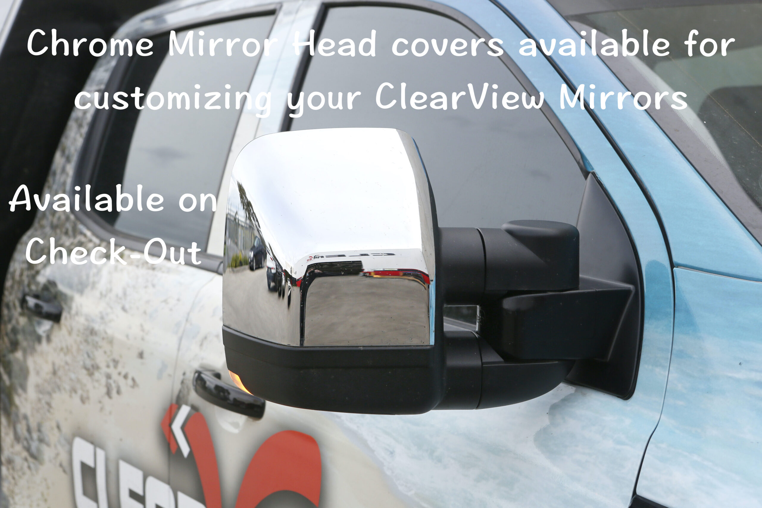 ClearView Towing Mirrors for Mitsubishi Pajero - Image 3