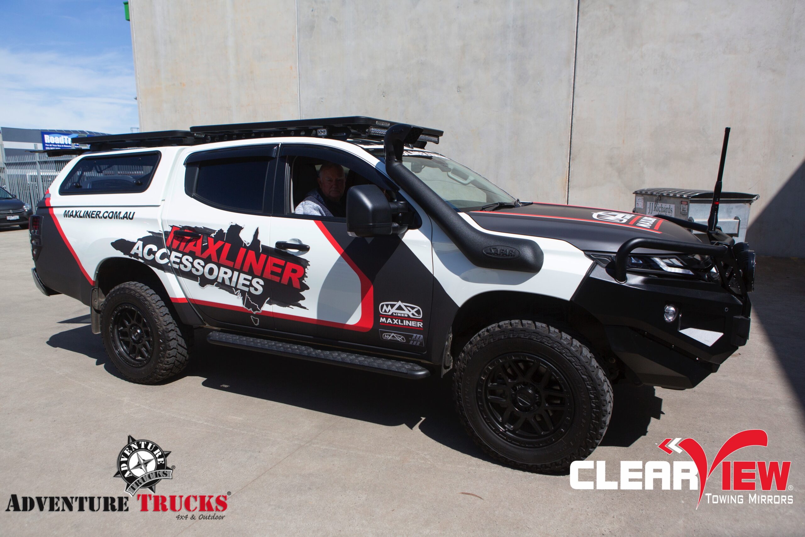 ClearView Towing Mirrors for Mitsubishi L200 (2015 - on)