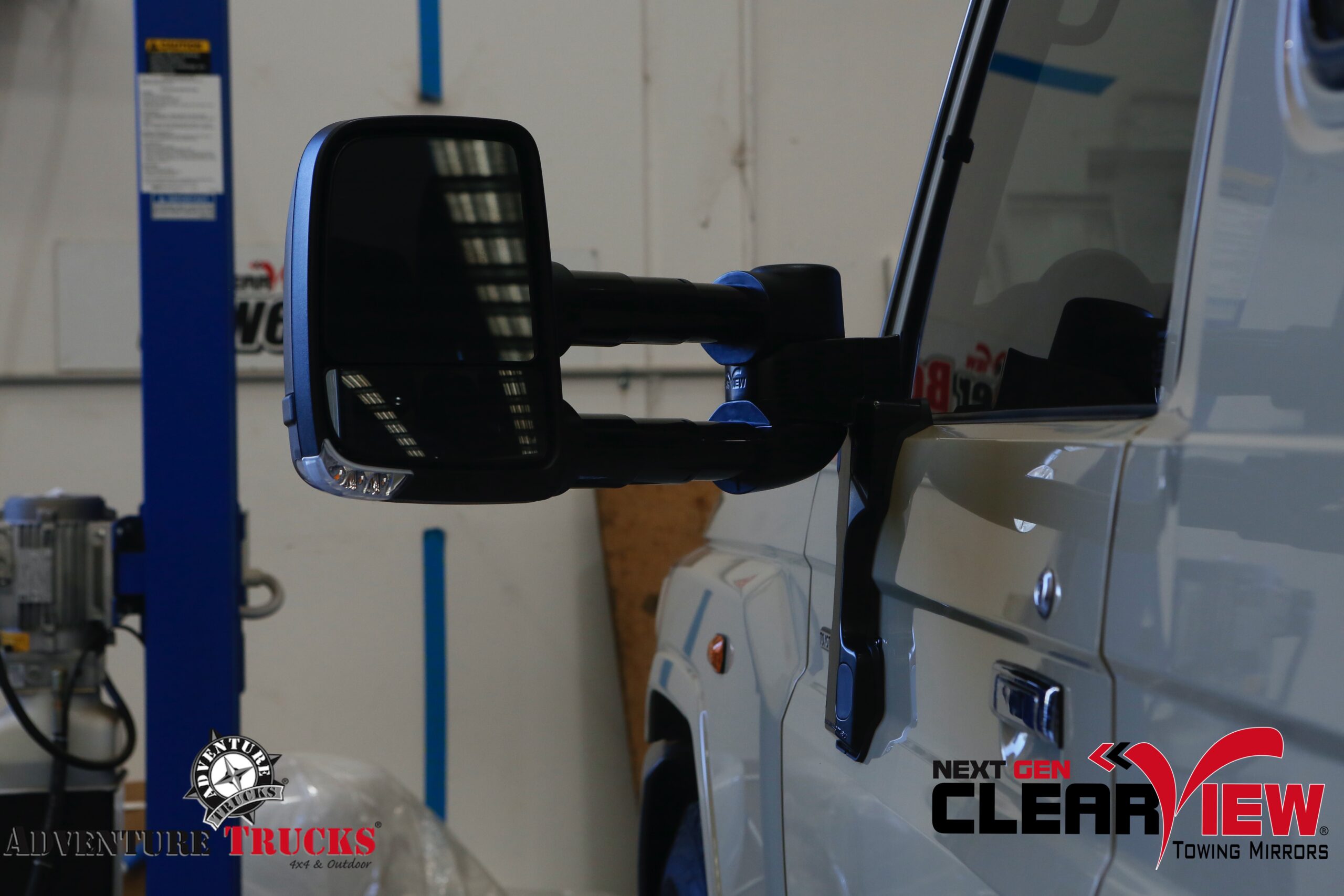 ClearView Towing Mirrors for Mitsubishi Pajero - Image 2