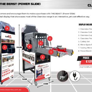 ClearView THE BEAST (POWER SLIDE)