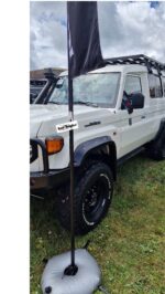 Fender Flares for Toyota Land Cruiser 78 2007 - on  TALL 70 mm wide - Image 2