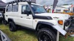 Fender Flares for Toyota Land Cruiser 79 2007- ON  Tall 70 mm wide FRONT ONLY