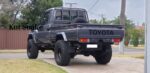 Fender Flares for Toyota Land Cruiser 79 series pick-up truck 2007 - on single cab - Tall 70 mm wide - Image 7
