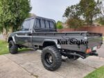 Fender Flares for Toyota Land Cruiser 79 series pick-up truck 2007 - on single cab - Tall 70 mm wide - Image 6
