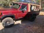 Fender Flares for Toyota Land Cruiser 79 series pick-up truck 2007 - on single cab - Tall 70 mm wide - Image 3