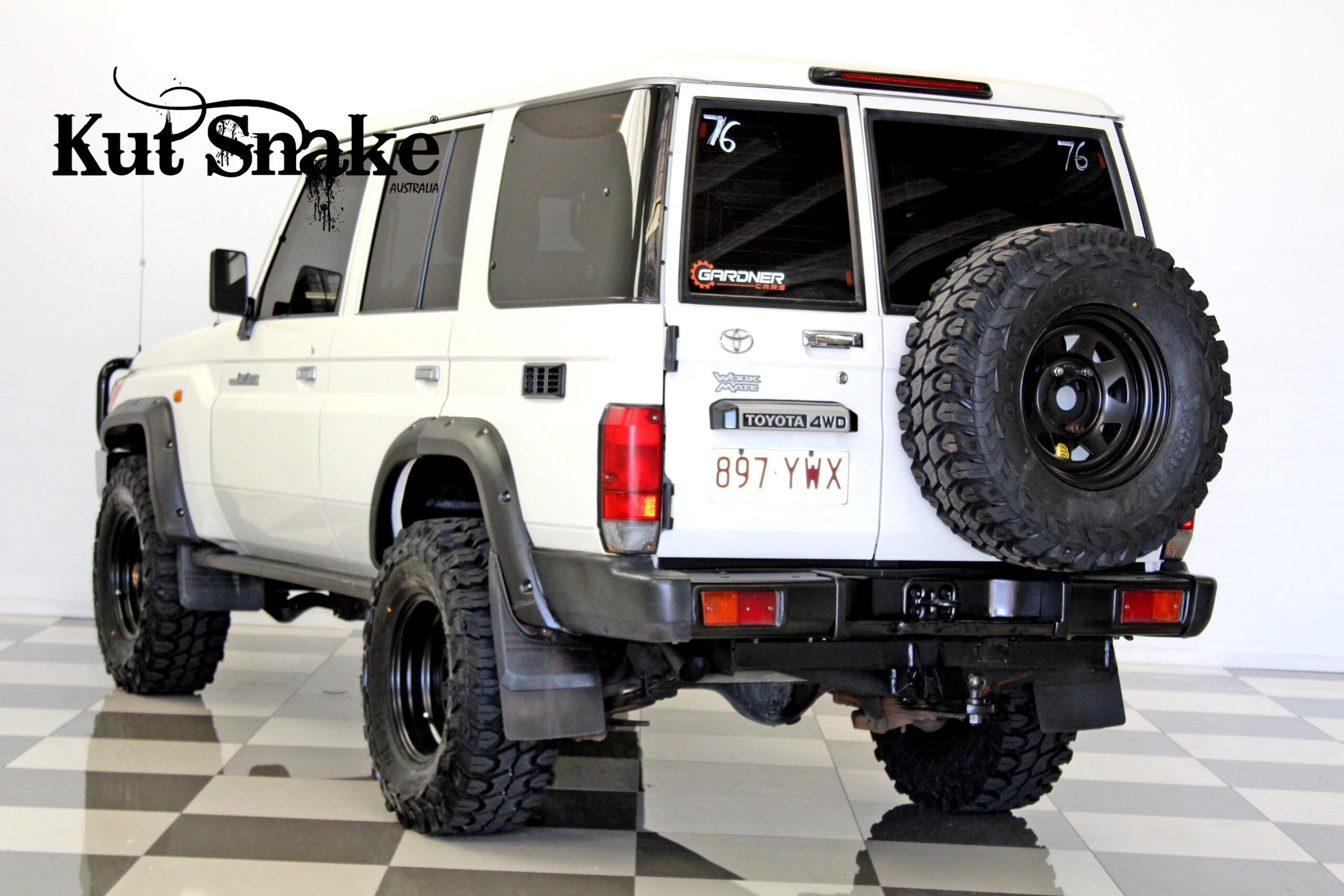 Fender Flares for Toyota Land Cruiser 76 2007- on - TALL 70 mm wide