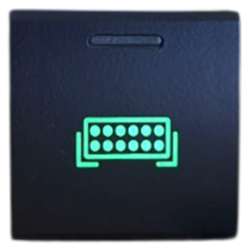 Switch Light Bar (22 x 22mm) Green LED
