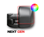 ClearView “Next Generation” Towing Mirror Head Covers Paintable (Left & Right)