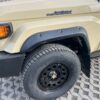 Fender Flares for Toyota Land Cruiser 79 series pick-up truck 2007 - on single cab - Tall 70 mm wide - Image 10