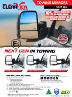 ClearView Towing Mirrors for Ford Ranger PX (2012 - 2022) - Image 9