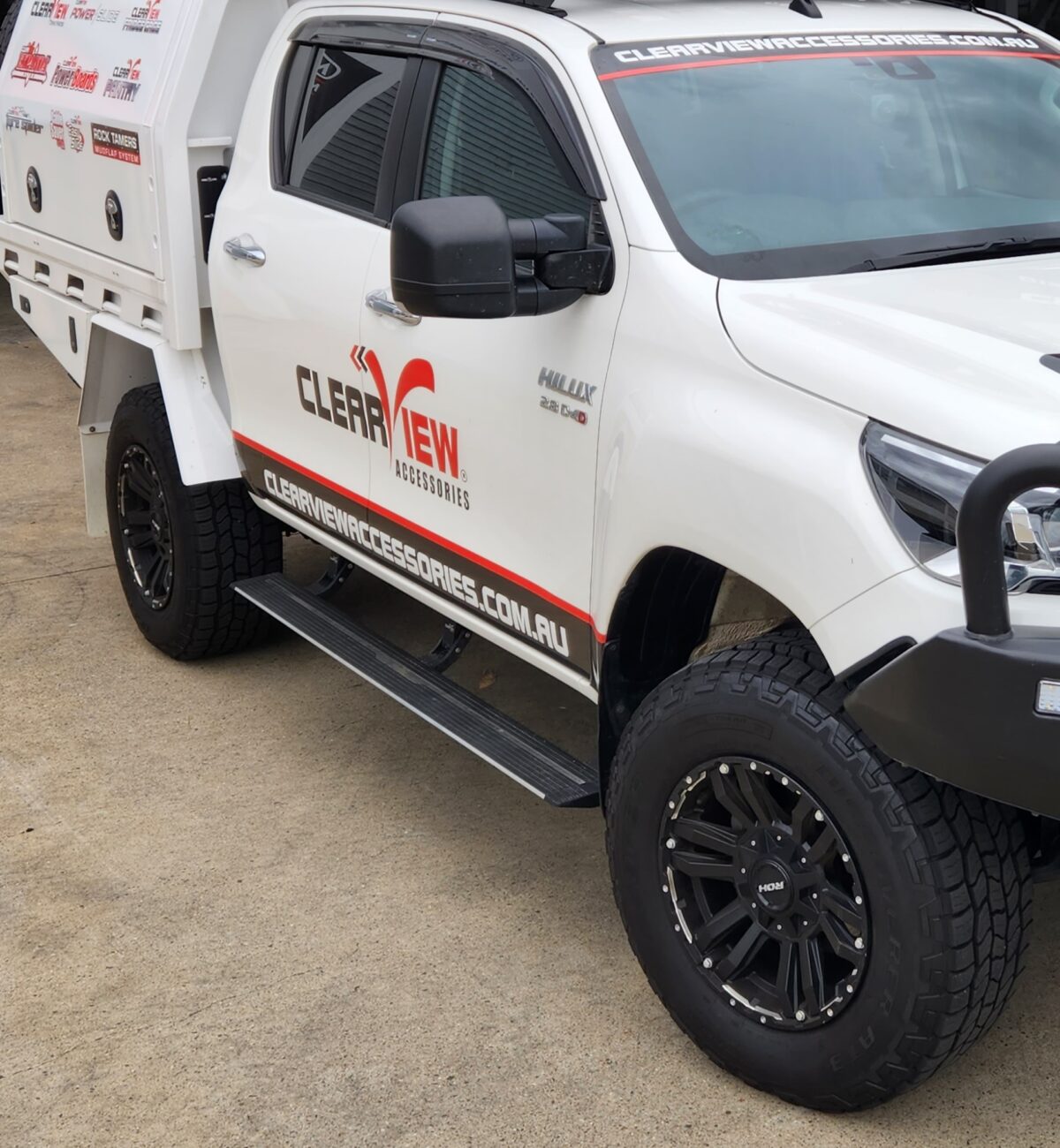 ClearView Power-Boards Toyota HiLux 2015+