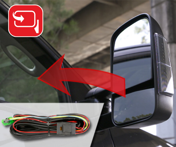 ClearView Power-Fold Upgrade Wiring Kit for foldable mirrors
