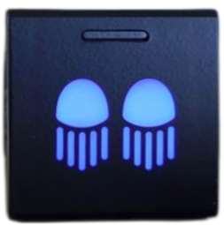 Switch Spot Light (22 x 22mm) Green LED