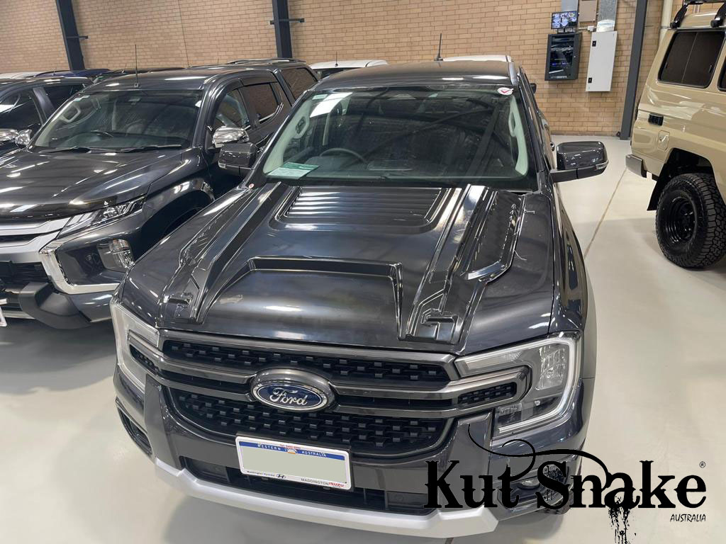 T-Rex Hood Scoop Ford Ranger PX4 - 2022-on smooth finish
