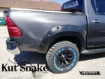 Fender Flares for Toyota Hi-Lux (ROCCO) - 2018 - 2021, 75mm wide, fits both wide and narrow body - Image 15