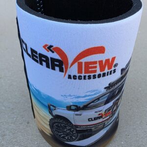 ClearView Stubby Cooler White (with magnets) 10 PIECES