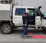 ClearView Power Boards [Pair] – Toyota LandCruiser 79 Series, thick board, LED light (1984 – Current) - Image 10
