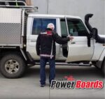 ClearView Power Boards [Pair] – Toyota LandCruiser 79 Series, thick board, LED light (1984 – Current) - Image 3