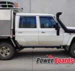 ClearView Power Boards [Pair] – Toyota LandCruiser 79 Series, thick board, LED light (1984 – Current) - Image 2