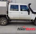 ClearView Power Boards [Pair] – Toyota LandCruiser 79 Series, thick board, LED light (1984 – Current) - Image 11