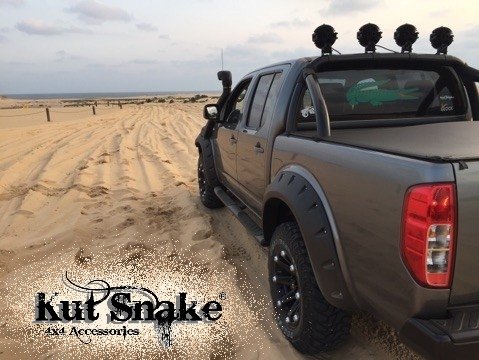 Fender Flares for Nissan Navara D40 - 75 mm wide - Image 2