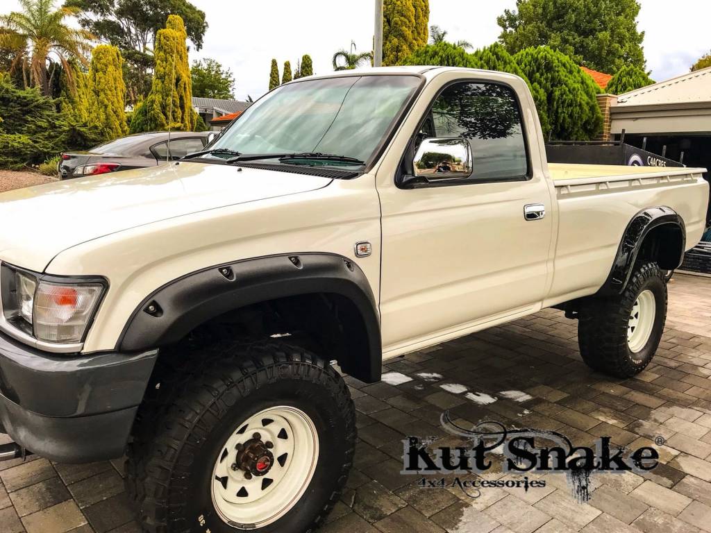 Fender Flares for Toyota Hi-Lux - 106 Single Cab - 95 mm wide