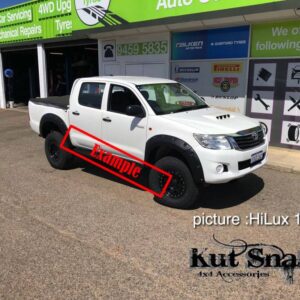 Fender Flares for Toyota Hi-Lux 2005- aug 2011 standard (pre face-lift) - 50 mm wide