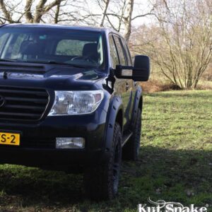 Fender Flares for Toyota Land Cruiser 200 - Smooth finish - 50 mm wide