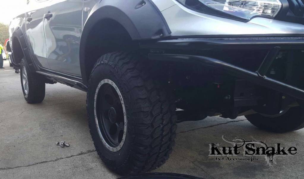 Fender Flares for Mitsubishi L200 MQ - 2015 - 2017 - 70 mm wide FRONT ONLY - Image 3