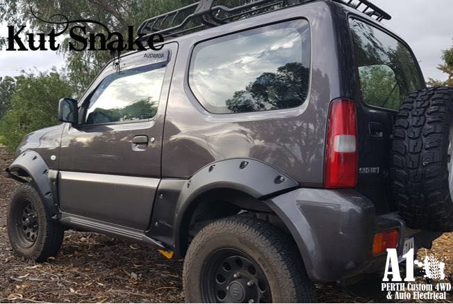 Fender Flares for Suzuki Jimny 100 mm wide - Image 3