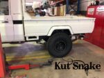 Fender Flares for Toyota Land Cruiser 75/79 series single cab pre-2007-50 mm wide - Image 4