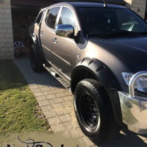 Fender Flares for Mitsubishi L200 ML/MN - 75 mm wide