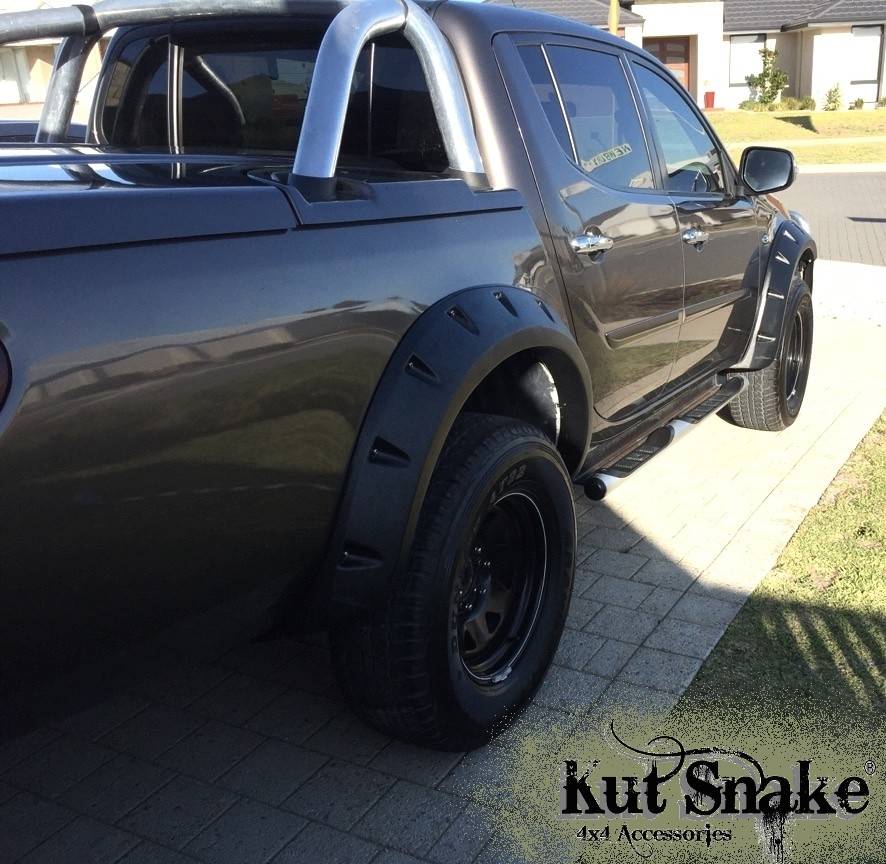 Fender Flares for Mitsubishi L200 ML/MN - 75 mm wide - Image 2