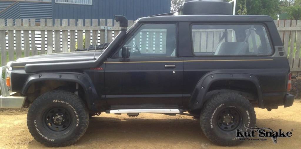 Fender Flares for Nissan Patrol Y60 - 100mm wide