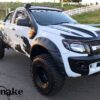 Fender Flares Ford Ranger PX1 & PX2 "Monster"- FRONT ONLY - 95 mm wide - Image 5