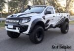 Fender Flares Ford Ranger PX1 & PX2 "Monster"- FRONT ONLY - 95 mm wide - Image 6