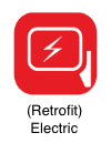 Retrofit Electrically operated
